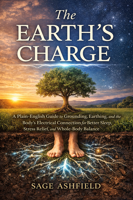 Book cover for The Earth’s Charge by Sage Ashfield, published by FMRA Publishing