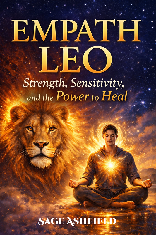 Book cover for Empath Leo by Sage Ashfield, published by FMRA Publishing