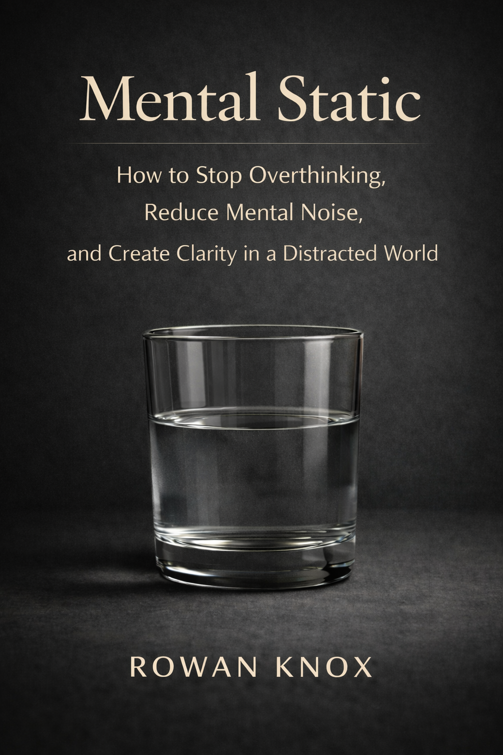 Book cover for Mental Static by Rowan Knox, published by FMRA Publishing