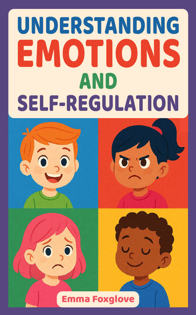 Book cover for Understanding Emotions and Self Regulation  by Emma Foxglove, published by FMRA Publishing